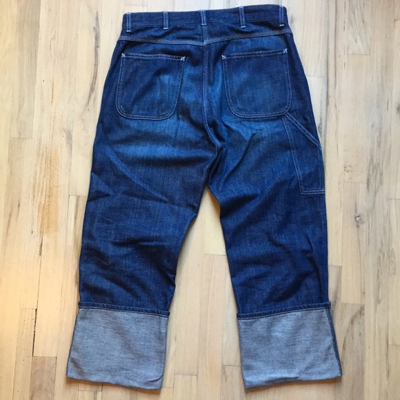 Loewe Cuffed Distressed Denim Jeans - Picture 4 of 4